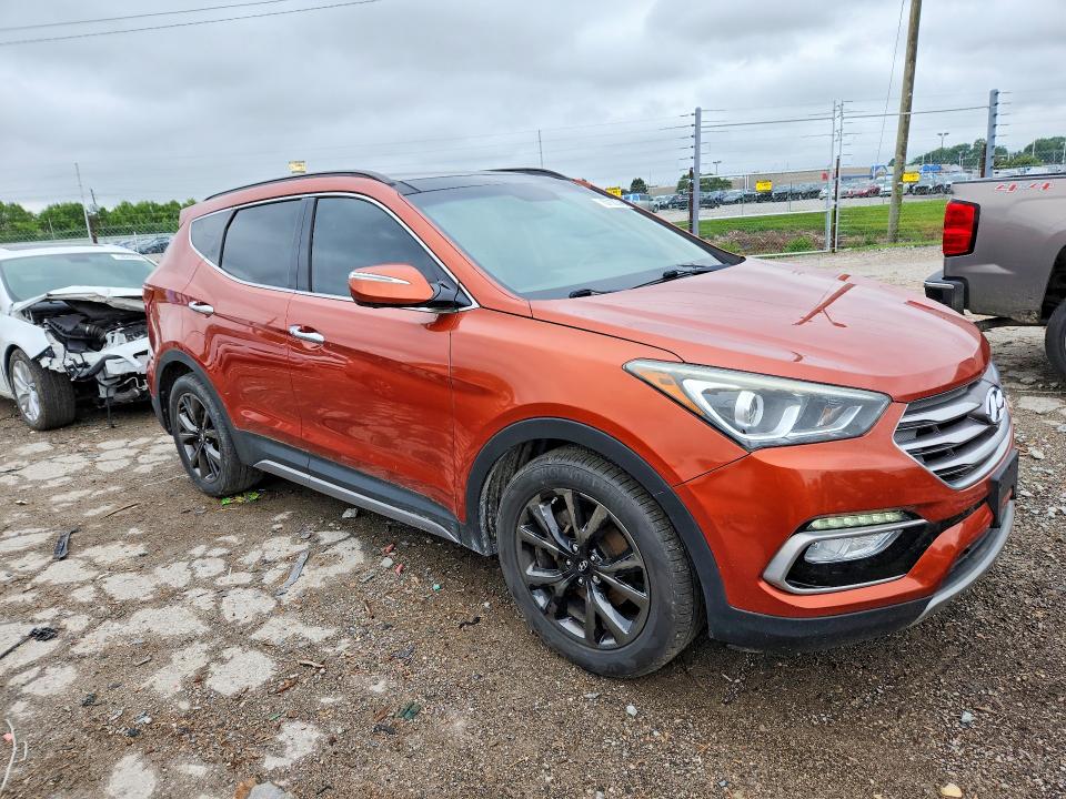 2017 Hyundai Santa fe VIN 5XYZWDLA7HG479976 COPART salvage auction — NORMAL WEAR, IN - CERTIFICATE OF TITLE, sold $5,100 on 2026-07-14 (photo 4)