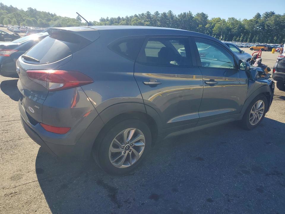 2018 Hyundai Tucson VIN KM8J2CA48JU653148 COPART salvage auction — FRONT END, Ri - Salvage Certificate Of Title, sold $2,300 on 2026-07-16 (photo 3)