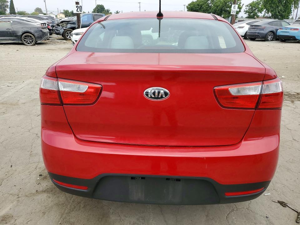 2015 Kia VIN KNADM4A34F6462425 COPART salvage auction — FRONT END, Ca - Salvage Certificate, sold $550 on 2026-07-16 (photo 6)