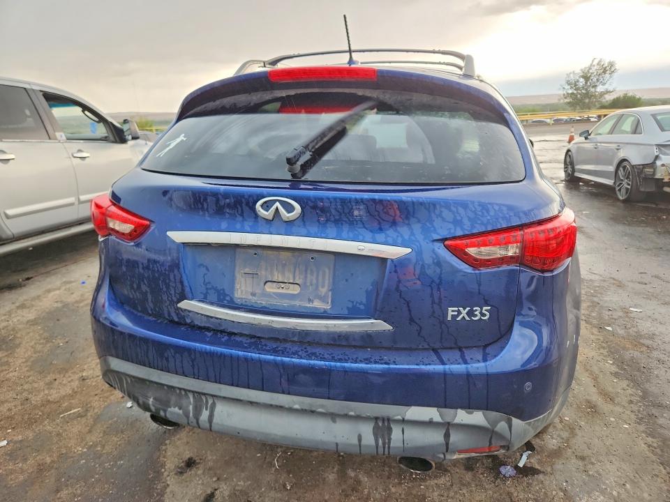 2012 Infiniti Fx VIN JN8AS1MW6CM151607 COPART salvage auction — FRONT END, NM - CERT OF TITLE-SALVAGE (P), sold $200 on 2026-07-27 (photo 6)