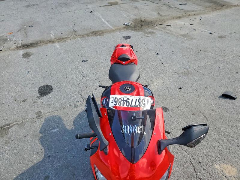 2010 Honda Cbr VIN JH2SC590XAK201014 COPART salvage auction — FRONT END, Ga - Cert Of Title-Salvage, sold $3,250 on 2026-07-16 (photo 5)