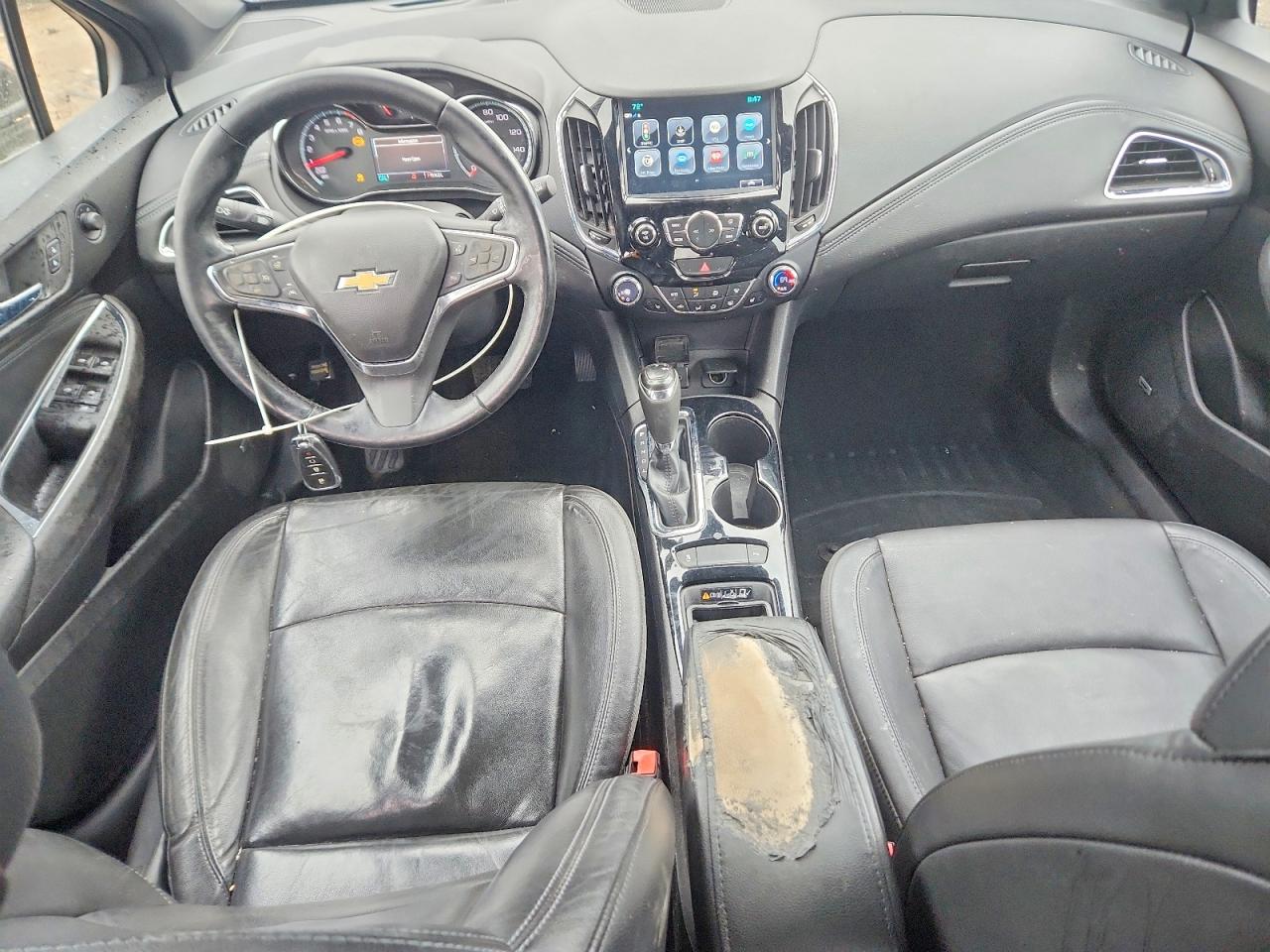 2017 Chevrolet Cruze VIN 3G1BF6SM8HS525511 COPART salvage auction — Front End, IL - SALVAGE CERTIFICATE, sold $1,050 on 2026-07-02 (photo 8)