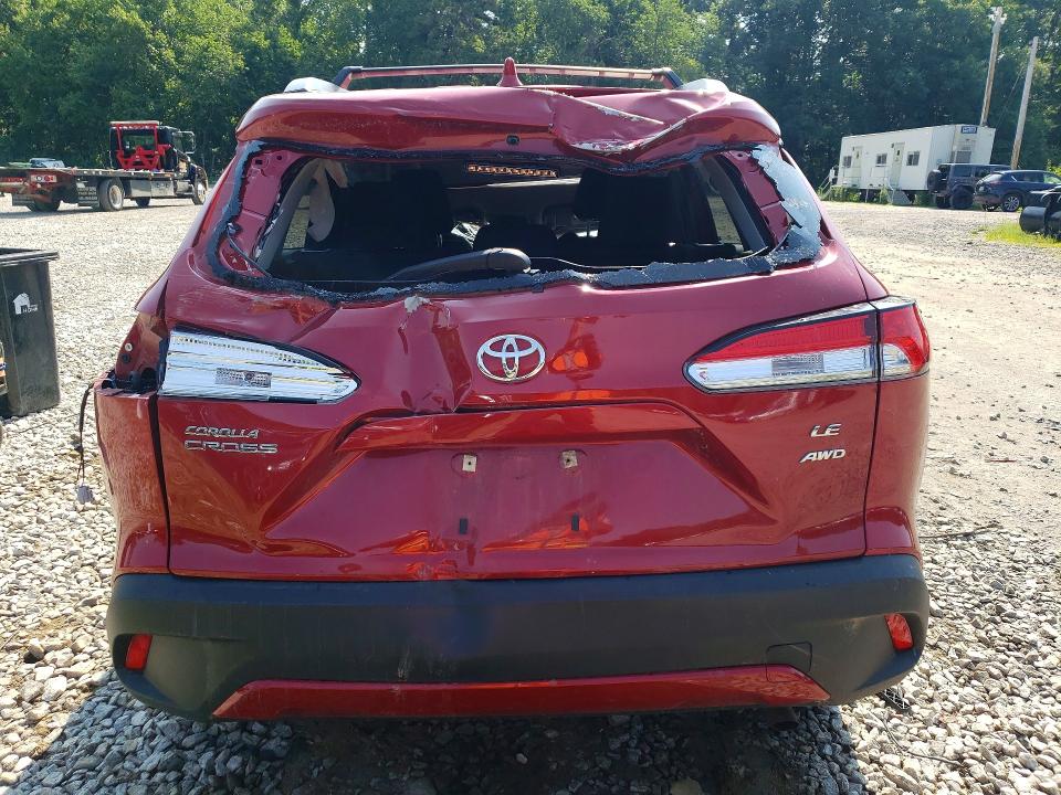 2023 Toyota Corolla cross VIN 7MUBAABG0PV053042 COPART salvage auction — ALL OVER, MA - CERT OF TITLE-SALVAGE, sold $125 on 2026-07-29 (photo 6)