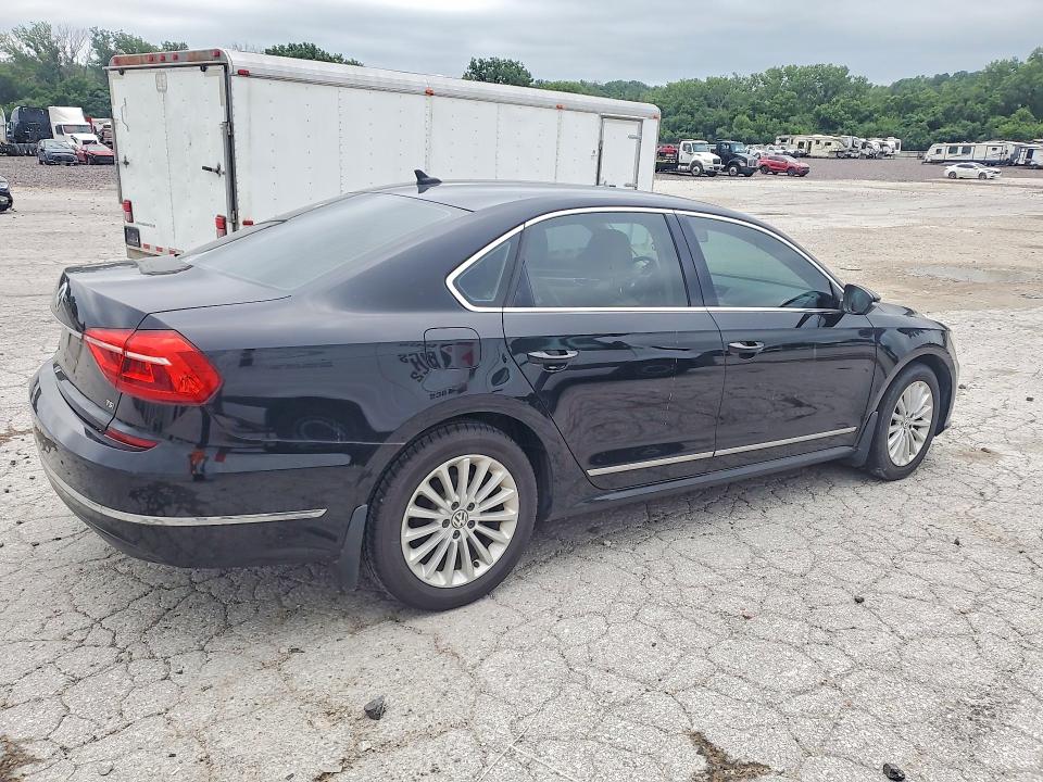 2016 Volkswagen Passat VIN 1VWBT7A3XGC027066 COPART salvage auction — WATER/FLOOD, Ks - Flood - Salvage, sold $1,550 on 2026-07-09 (photo 3)