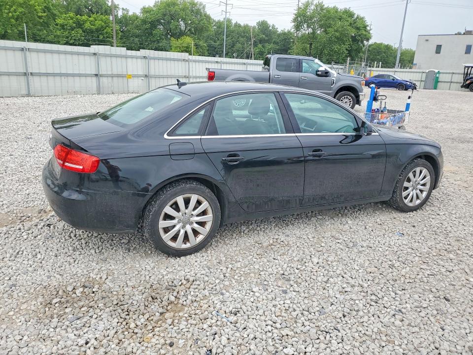 2011 Audi A4 VIN WAUFFAFLXBN022526 COPART salvage auction — FRONT END, OH - CERTIFICATE OF TITLE, sold $2,250 on 2026-07-10 (photo 3)