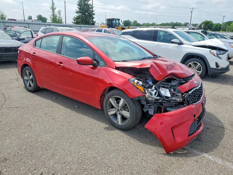 2018 Kia Forte VIN 3KPFL4A72JE255326 COPART salvage auction — FRONT END, Mn - Cert Of Title-Salvage, sold $1,300 on 2026-07-02 (photo 4)