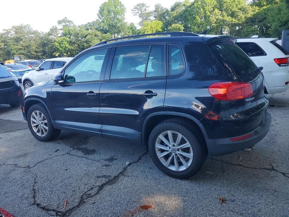 2015 Volkswagen Tiguan VIN WVGAV7AXXFW614663 COPART salvage auction — FRONT END, Ga - Certificate Of Title, sold $400 on 2026-07-17 (photo 2)