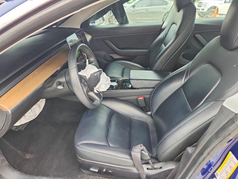 2020 Tesla Model 3 VIN 5YJ3E1EB3LF617185 COPART salvage auction — FRONT END, Tx - Salvage Vehicle Title, sold $3,750 on 2026-07-02 (photo 7)
