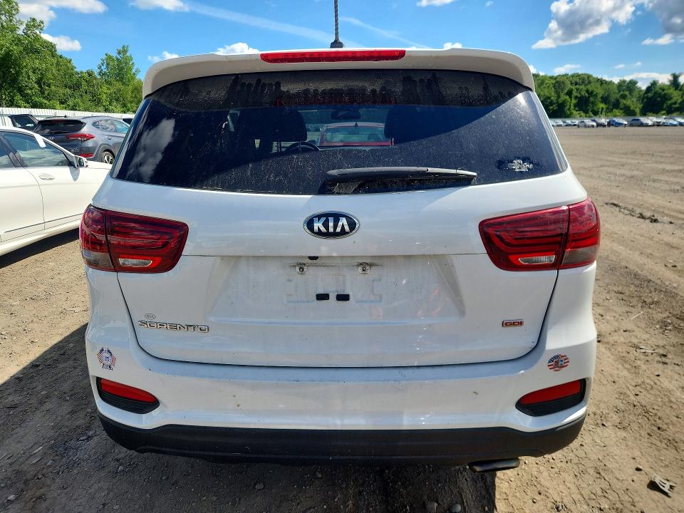 2019 Kia Sorento VIN 5XYPGDA3XKG510492 COPART salvage auction — FRONT END, Ma - Cert Of Title-Salvage, sold $2,450 on 2026-07-22 (photo 6)