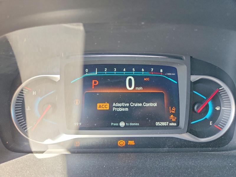 2021 Honda Passport VIN 5FNYF8H53MB040287 COPART salvage auction — SIDE, Co - Public - Salvage Title, sold $9,300 on 2026-07-20 (photo 9)