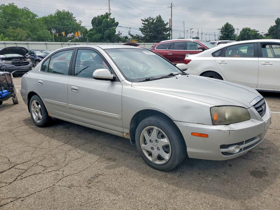 2006 Hyundai Elantra VIN KMHDN46D66U205517 COPART salvage auction — REAR END, OH - CERT OF TITLE-SALVAGE, sold $250 on 2026-07-15 (photo 4)