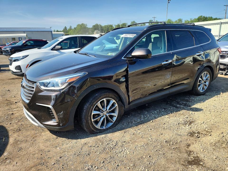 2018 Hyundai VIN KM8SMDHF7JU274962 COPART salvage auction — SIDE, Pa - Certificate Of Salvage, sold $3,200 on 2026-07-10 (photo 1)