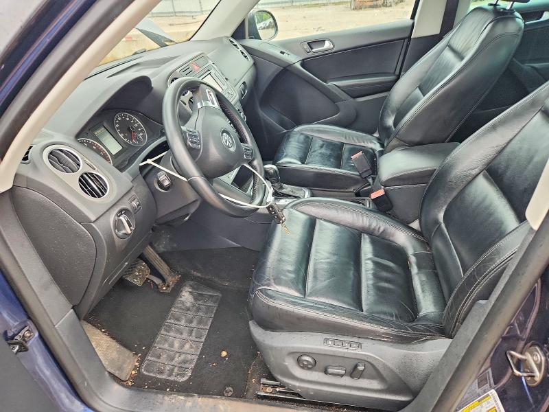 2011 Volkswagen Tiguan VIN WVGBV7AX3BW534426 COPART salvage auction — FRONT END, Il - Salvage Certificate, sold $375 on 2026-08-11 (photo 7)