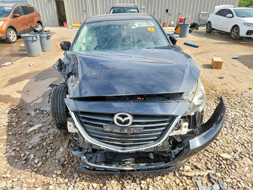 2014 Mazda 3 VIN JM1BM1V75E1161485 COPART salvage auction — FRONT END, Salvage Title, sold $375 on 2026-07-13 (photo 5)