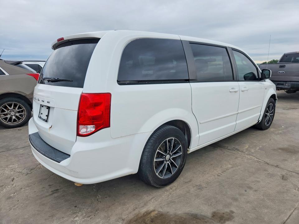 2014 Dodge Caravan VIN 2C4RDGBG4ER468745 COPART salvage auction — NORMAL WEAR, Tx - Certificate Of Title (P), sold $1,100 on 2026-07-02 (photo 3)