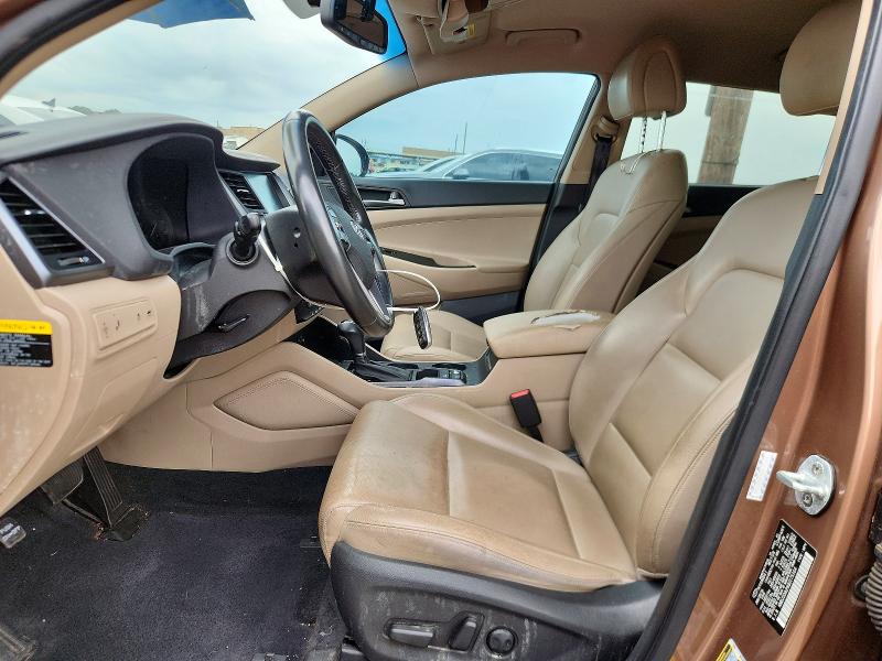2016 Hyundai Tucson VIN KM8J33A29GU175164 COPART salvage auction — NORMAL WEAR, Fl - Certificate Of Title, sold $2,000 on 2026-07-27 (photo 7)