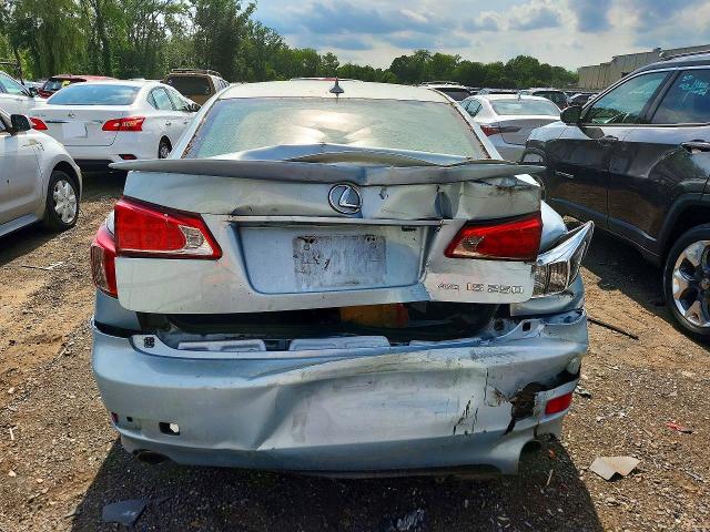 2011 Lexus Is 250 VIN JTHCF5C25B5045834 COPART salvage auction — REAR END, Ct - Certificate Of Title, sold $500 on 2026-07-24 (photo 6)