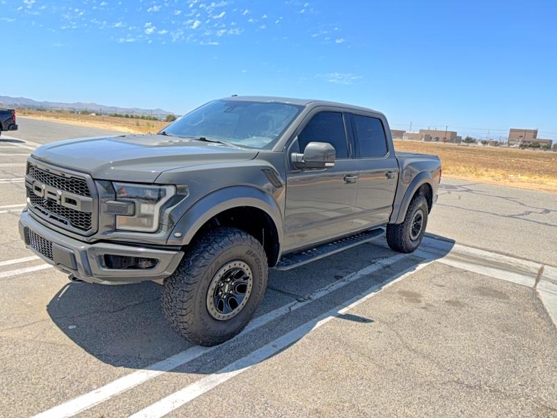 2018 Ford F-150 VIN 1FTFW1RG8JFA05959 COPART salvage auction — NORMAL WEAR, Ca - Certificate Of Title (P), sold $23,600 on 2026-07-02 (photo 2)