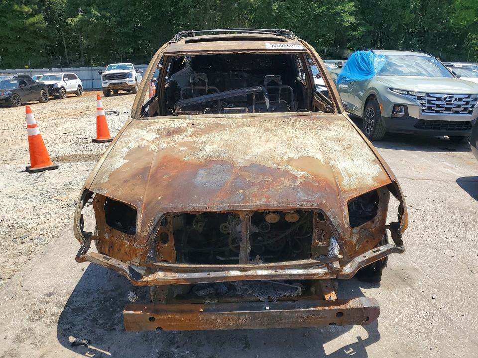 2008 Toyota 4runner VIN JTEZU14R68K020405 COPART salvage auction — BURN, GA - BILL OF SALE - PARTS ONLY, sold $575 on 2026-07-17 (photo 5)
