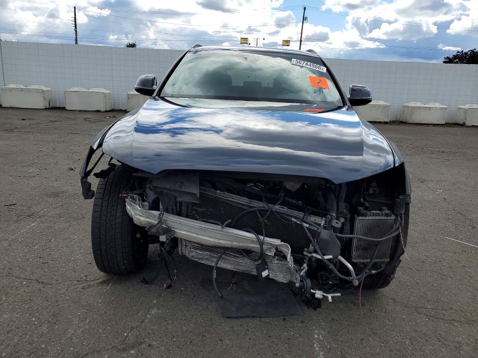 2017 Audi Sq5 VIN WA1CCAFP5HA002132 COPART salvage auction — FRONT END, Or - Salvage Title Certificate, sold $2,500 on 2026-07-29 (photo 5)