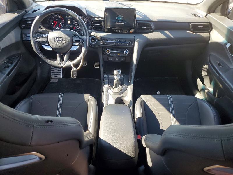 2021 Hyundai Veloster VIN KMHT36AH9MU009835 COPART salvage auction — FRONT END, Il - Salvage Certificate, sold $1,600 on 2026-07-29 (photo 8)
