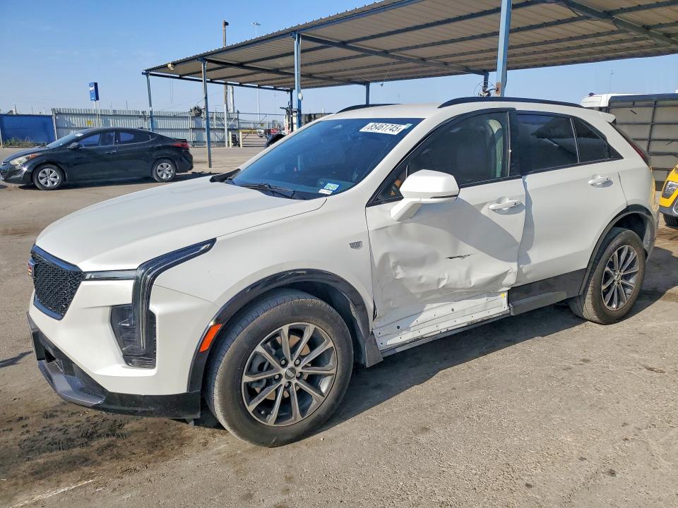 2024 Cadillac Xt4 VIN 1GYFZFR40RF159100 COPART salvage auction — SIDE, Tx - Salvage Vehicle Title, sold $15,300 on 2026-07-31 (photo 1)