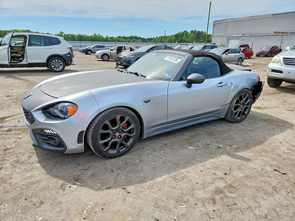 2019 Fiat 124 spider VIN JC1NFAEK6K0141353 COPART salvage auction — REAR END, Va - Cert Of Title - Salvage, sold $2,300 on 2026-07-22 (photo 1)