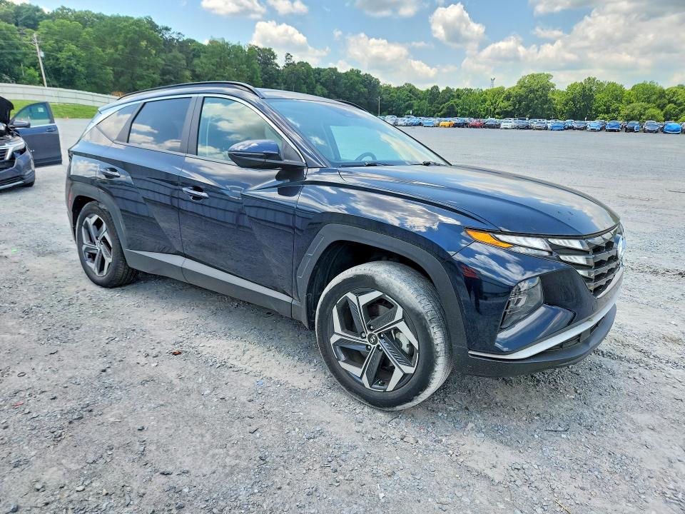 2022 Hyundai Tucson VIN KM8JFCA12NU038742 COPART salvage auction — REAR END, NC - SALVAGE CERTIFICATE OF TITLE, sold $1,300 on 2026-07-29 (photo 4)