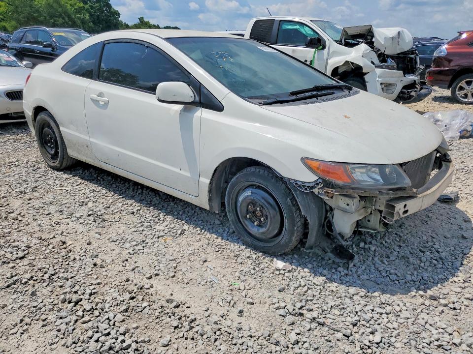 2009 Honda Civic VIN 2HGFG12609H538043 COPART salvage auction — FRONT END, Tn - Salvage Certificate, sold $875 on 2026-07-09 (photo 4)