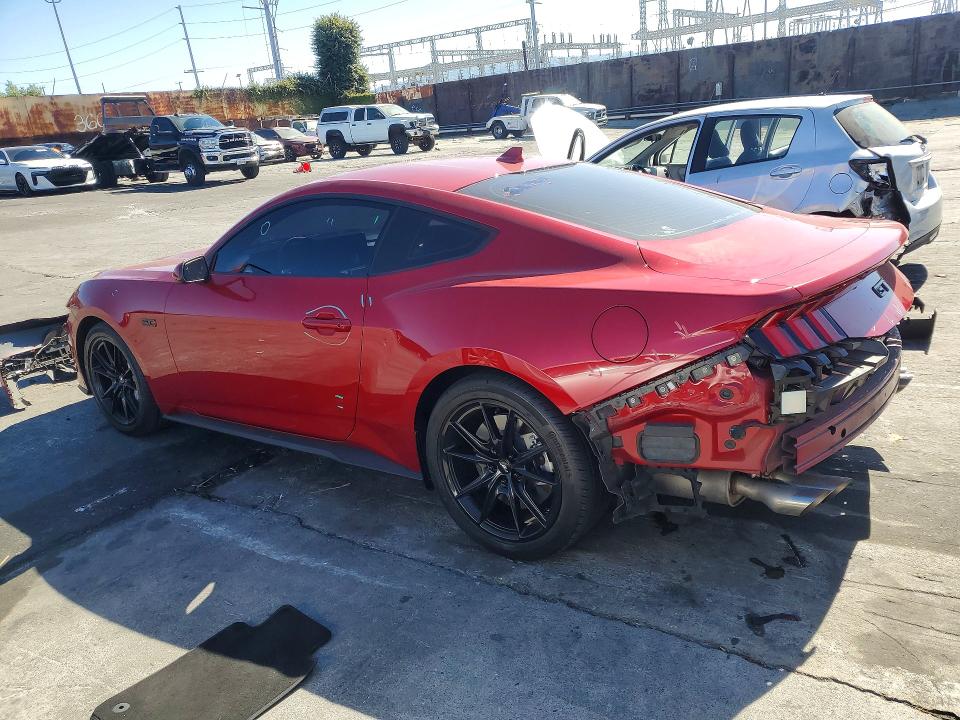2024 Ford VIN 1FA6P8CF4R5407149 COPART salvage auction — REAR END, Ca - Salvage Certificate, sold $18,500 on 2026-07-31 (photo 2)