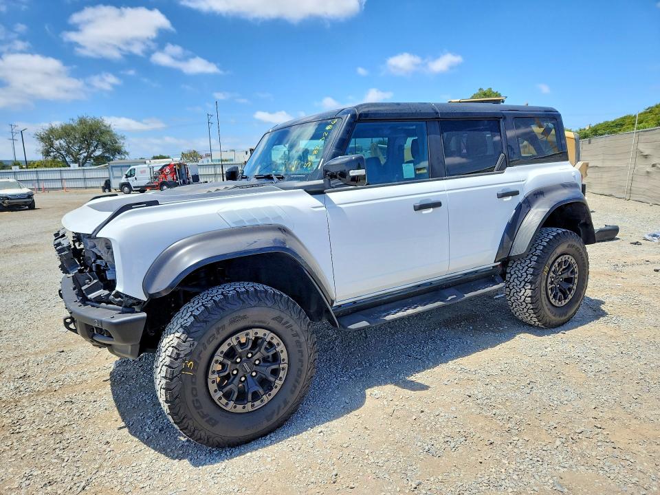 2024 Ford Bronco VIN 1FMEE0RR7RLB00984 COPART salvage auction — REAR END, Ca - Salvage Certificate, sold $41,250 on 2026-07-31 (photo 1)