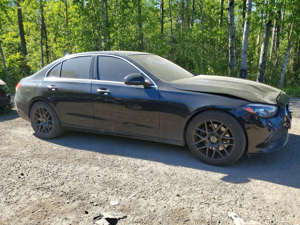 2023 Mercedes-benz C class VIN W1KAF4HB4PR127183 COPART salvage auction — FRONT END, On - Permit Salvage, sold $24,250 on 2026-07-07 (photo 4)