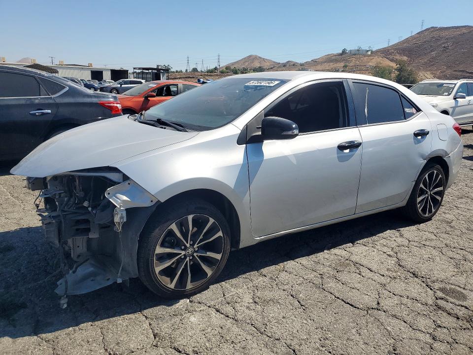 2018 Toyota VIN 5YFBURHE3JP740750 COPART salvage auction — FRONT END, CA - SALVAGE CERTIFICATE, sold $3,300 on 2026-07-16 (photo 1)