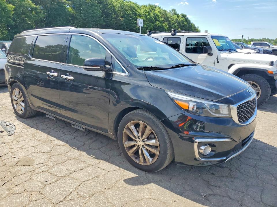 2017 Kia SEDONA VIN KNDME5C18H6334077 COPART salvage auction — FRONT END, Ga - Cert Of Title-Salvage, sold $2,950 on 2026-07-24 (photo 4)