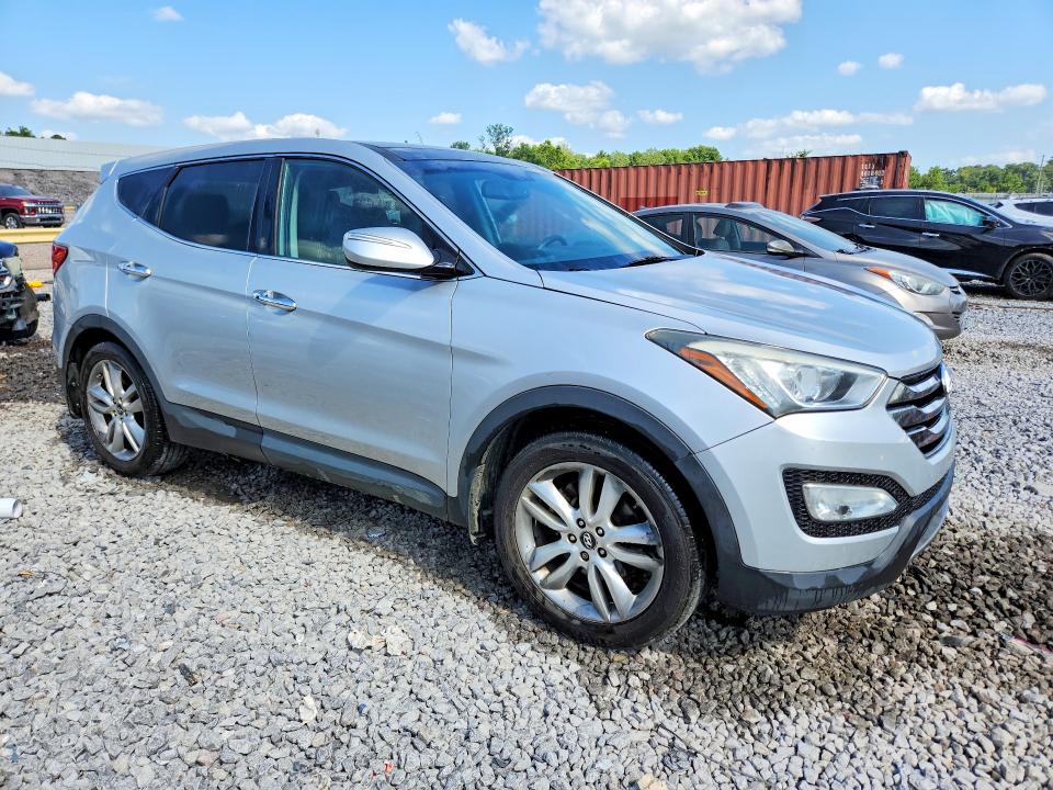 2013 Hyundai Santa fe VIN 5XYZW3LA4DG074260 COPART salvage auction — SIDE, Al - Cert Of Title-Salvage Title, sold $225 on 2026-07-28 (photo 4)