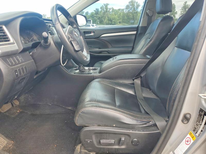 2015 Toyota Highlander VIN 5TDJKRFH8FS193035 COPART salvage auction — FRONT END, OR - SALVAGE TITLE CERTIFICATE, sold $300 on 2026-07-29 (photo 7)