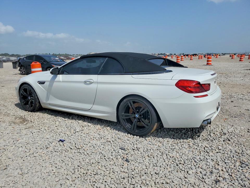 2016 BMW M6 VIN WBS6G9C57GD931995 COPART salvage auction — WATER/FLOOD, Tx - Salvage Title-Flood Damage, sold $10,100 on 2026-08-17 (photo 2)