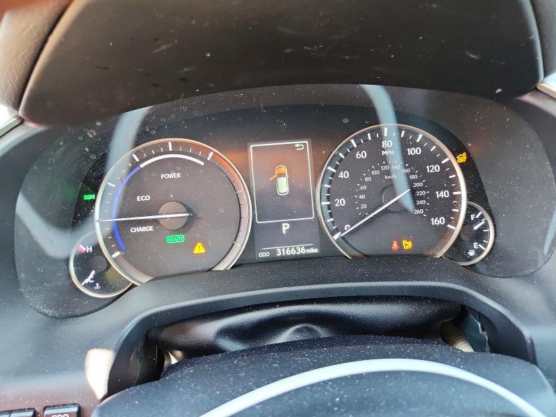 2020 Lexus Rx 450h VIN 2T2HGMDAXLC052590 COPART salvage auction — REAR END, Ca - Salvage Certificate, sold $9,900 on 2026-07-23 (photo 9)