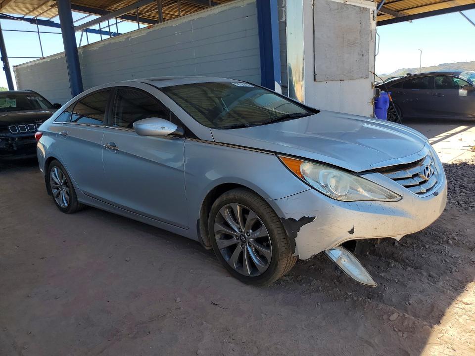 2013 Hyundai Sonata VIN 5NPEC4AC4DH809491 COPART salvage auction — FRONT END, Az - Cert Of Title - Salvage, sold $1,000 on 2026-07-09 (photo 4)