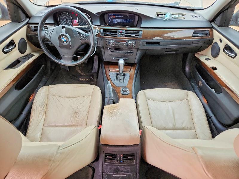 2009 BMW 3 series VIN WBAPH77529NL83910 COPART salvage auction — FRONT END, OK - CERT OF TITLE-SALVAGE, sold $400 on 2026-07-28 (photo 8)