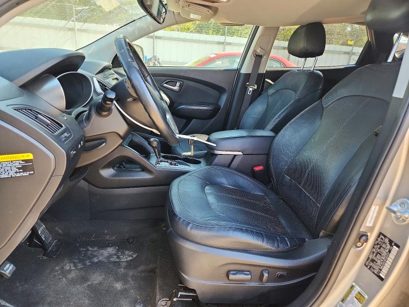 2012 Hyundai VIN KM8JU3AC9CU324107 COPART salvage auction — WATER/FLOOD, Va - Cert Of Title-Salvage Water, sold $1,550 on 2026-07-14 (photo 7)