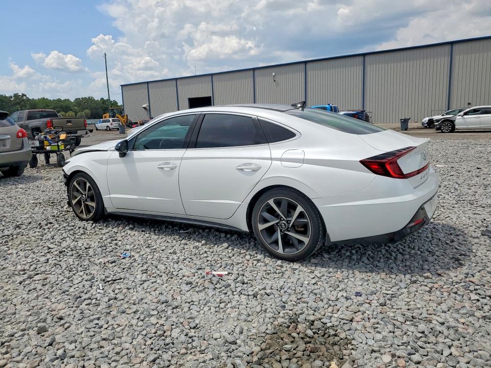 2021 Hyundai Sonata VIN 5NPEJ4J2XMH132265 COPART salvage auction — FRONT END, Fl - Cert Of Title Slvg Rebuildable, sold $6,200 on 2026-07-27 (photo 2)