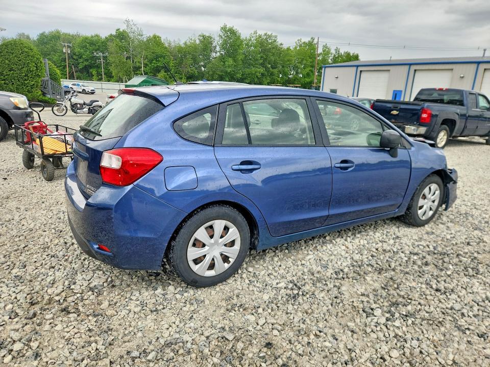 2013 Subaru Impreza VIN JF1GPAA62D1884628 COPART salvage auction — FRONT END, Ma - Cert Of Title-Reconstrctd Coll, sold $550 on 2026-07-08 (photo 3)