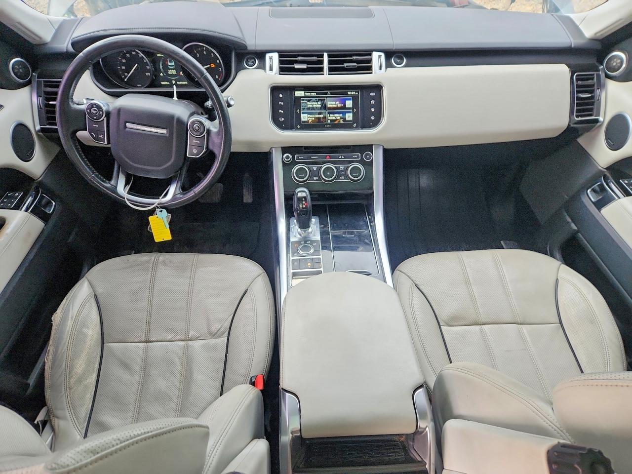 2016 Land Rover Range Rover Sport VIN SALWR2VF0GA649237 COPART salvage auction — Minor Dent/Scratches, NM - CERTIFICATE OF TITLE, sold $3,500 on 2026-07-03 (photo 8)