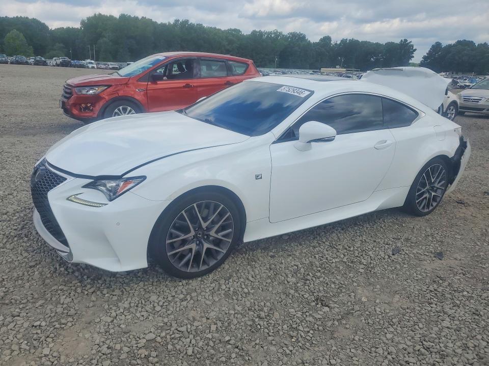 2016 Lexus Rc 200t VIN JTHHA5BC3G5003751 COPART salvage auction — REAR END, Ar - Cert Of Title-Salvage, sold $1,000 on 2026-07-27 (photo 1)