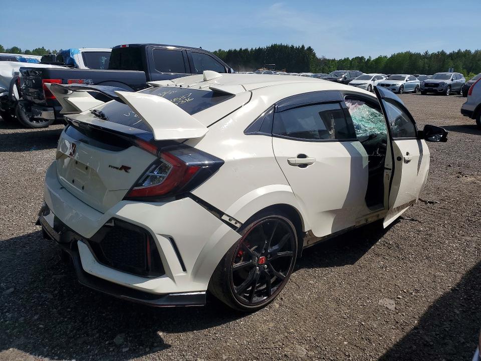 2018 Honda Civic VIN SHHFK8G37JU300316 COPART salvage auction — ALL OVER, On - Permit Irrepairable, sold $200 on 2026-07-16 (photo 3)