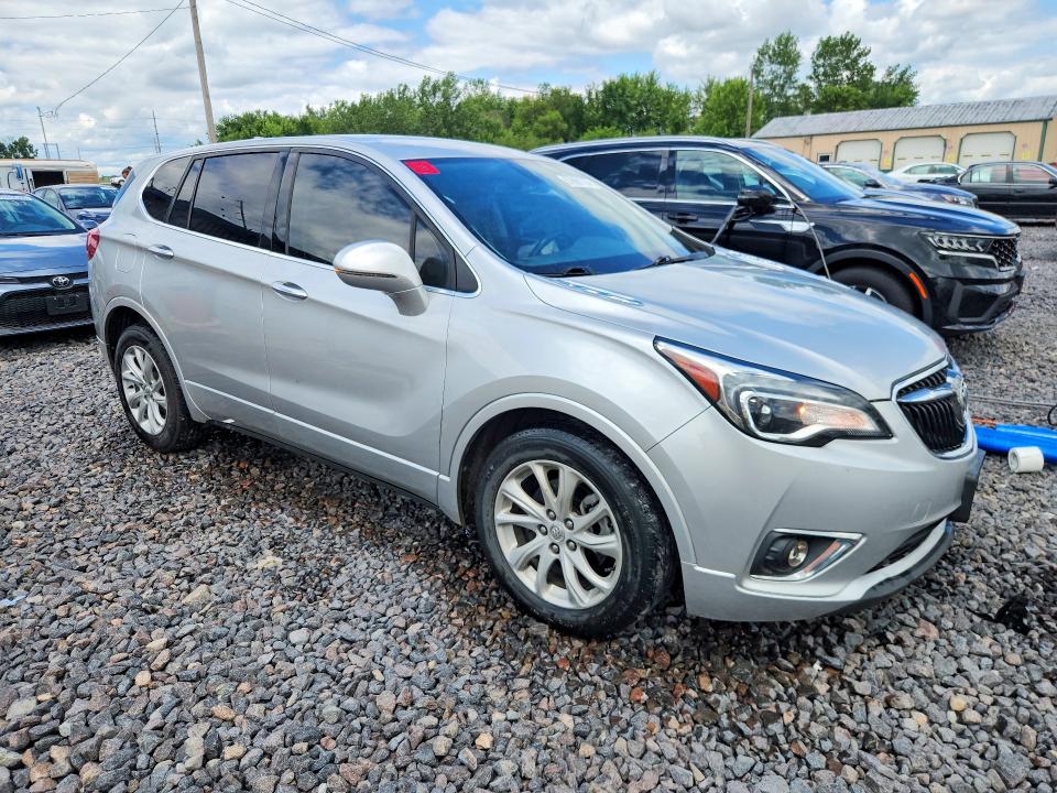 2019 Buick Envision VIN LRBFXBSA0KD026681 COPART salvage auction — FRONT END, Il - Salvage Certificate, sold $1,800 on 2026-08-03 (photo 4)