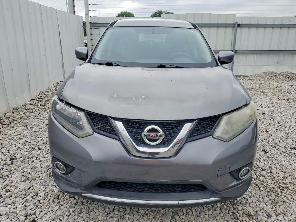 2016 Nissan Rogue VIN JN8AT2MV1GW145055 COPART salvage auction — FRONT END, Mt - Certificate Of Title, sold $600 on 2026-07-13 (photo 5)