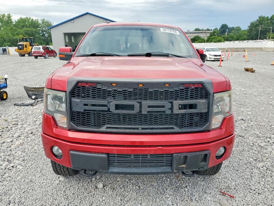 2012 Ford F-150 VIN 1FTFW1ET6CFC00917 COPART salvage auction — REAR END, Oh - Cert Of Title-Salvage, sold $3,050 on 2026-07-02 (photo 5)