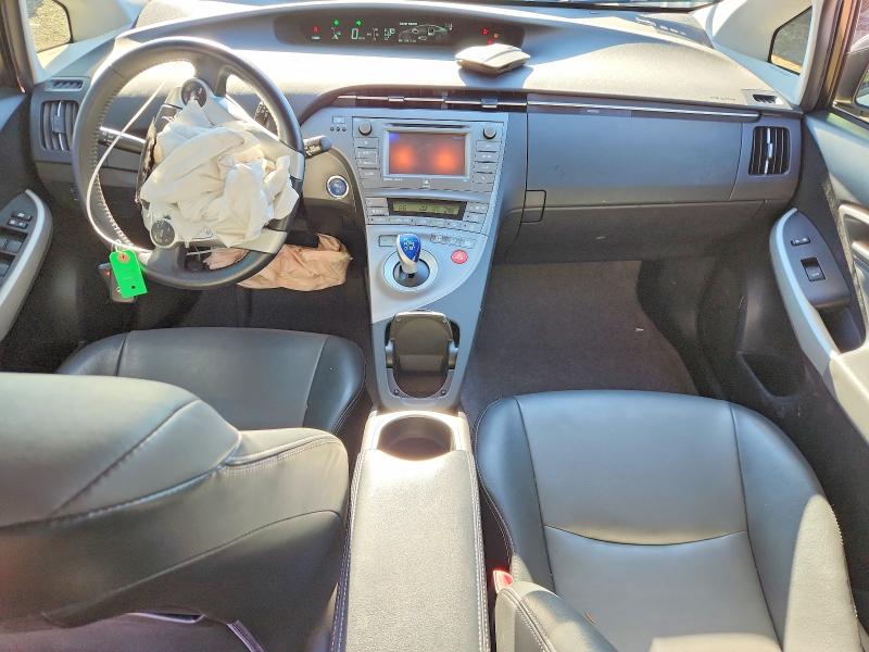 2012 Toyota Prius VIN JTDKN3DU4C5489583 COPART salvage auction — FRONT END, Il - Salvage Certificate, sold $1,650 on 2026-07-21 (photo 8)